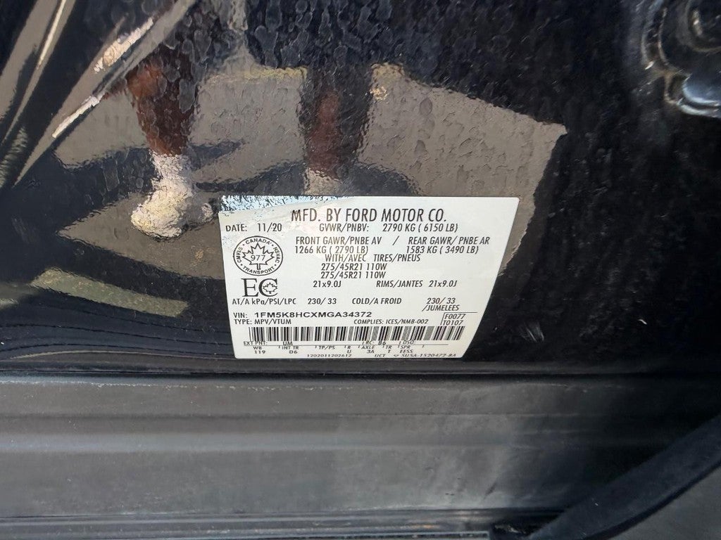 2021 Ford Explorer Platinum