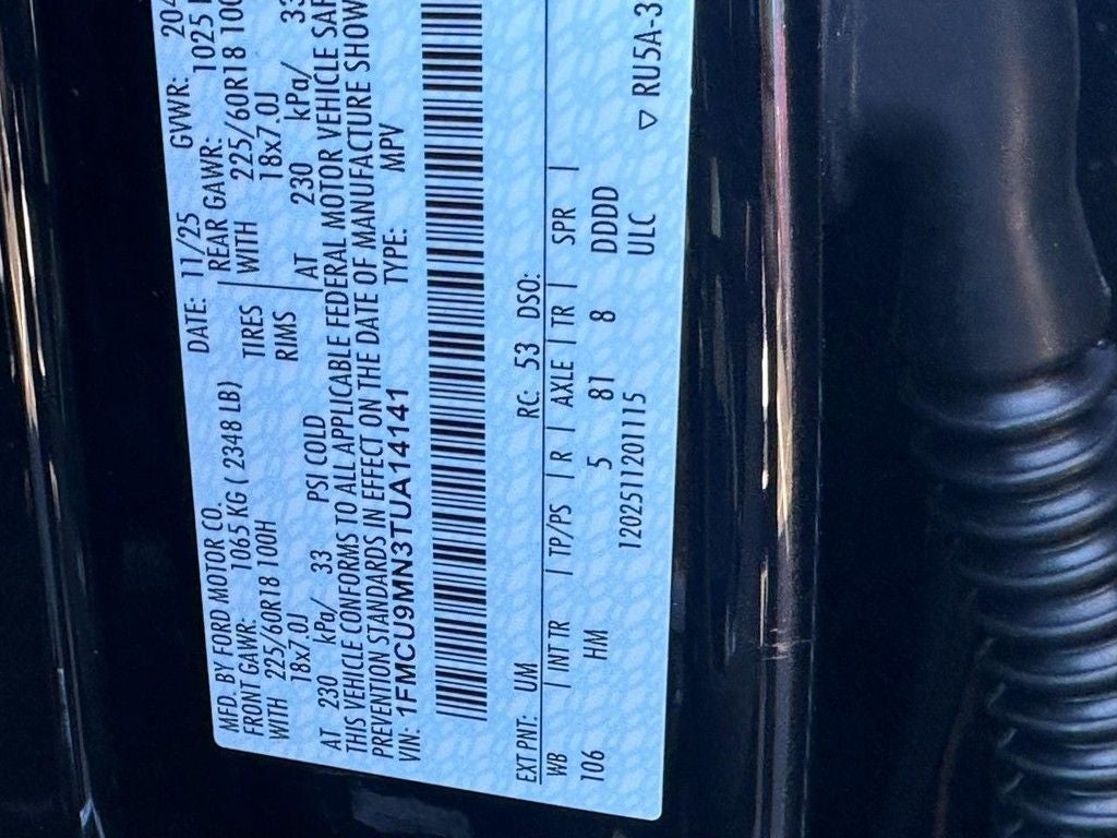 2026 Ford Escape ST-Line