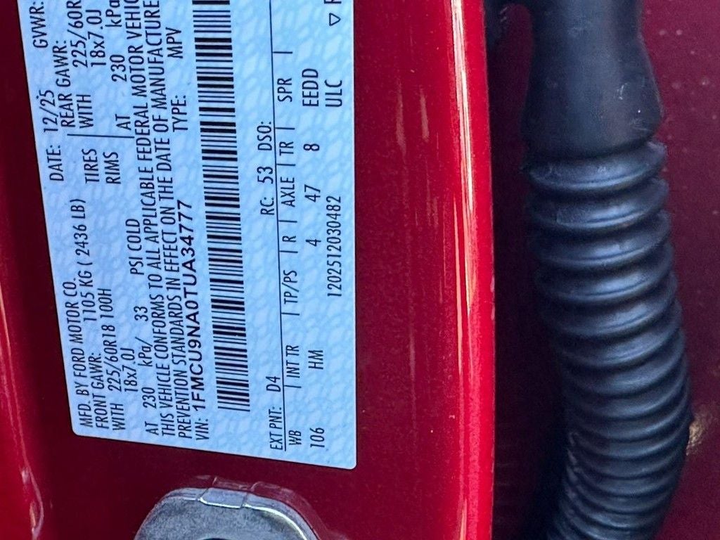 2026 Ford Escape ST-Line Select