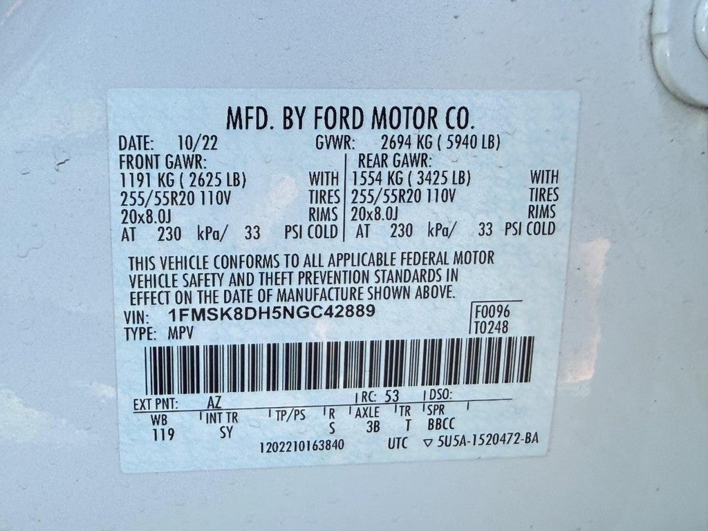 2022 Ford Explorer XLT