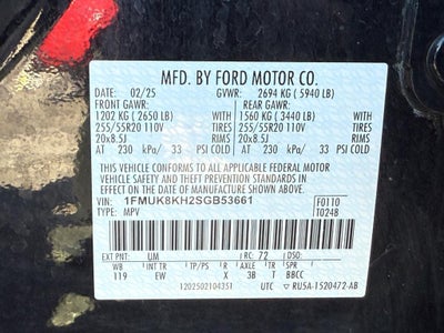 2025 Ford Explorer ST-Line