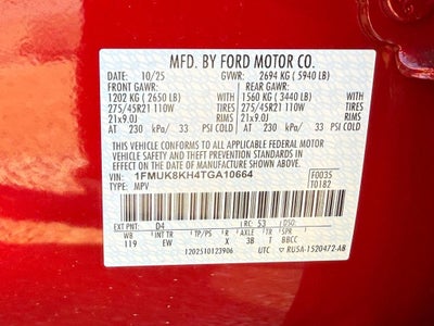 2026 Ford Explorer ST-Line