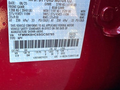 2025 Ford Explorer Platinum