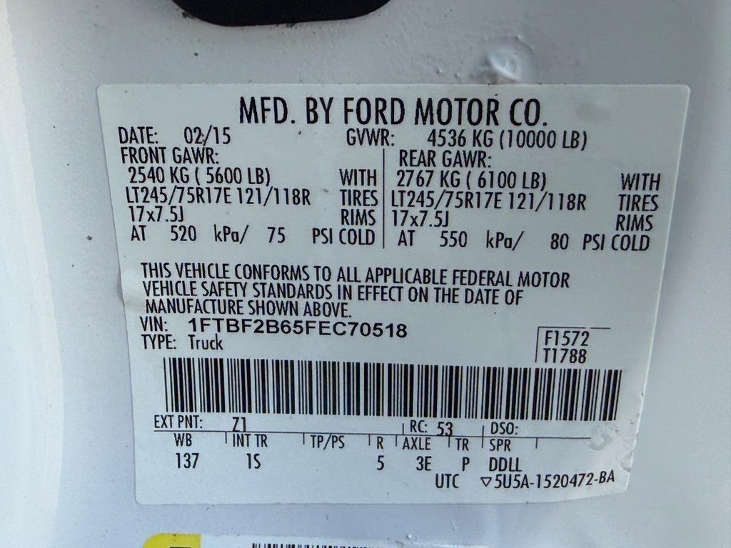 2015 Ford F-250 XL