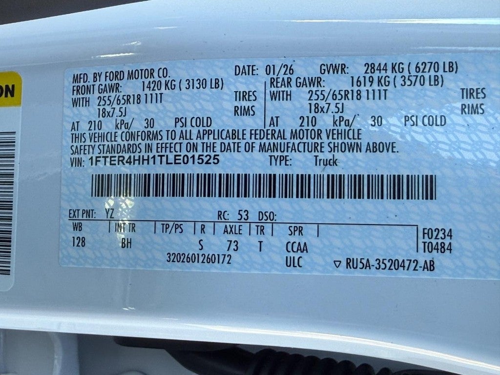 2026 Ford Ranger XLT