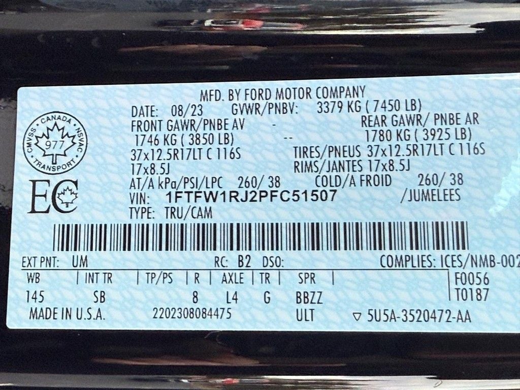 2023 Ford F-150 Raptor