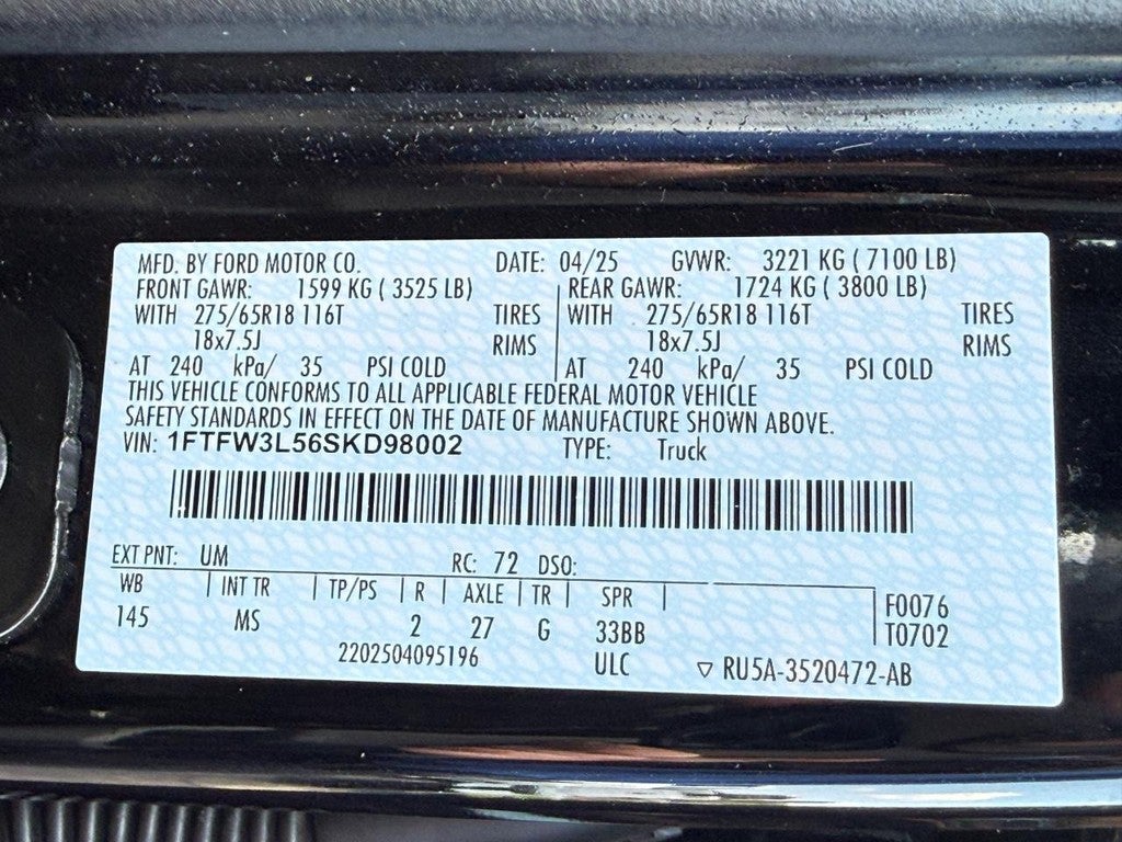 2025 Ford F-150 XLT
