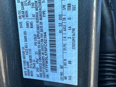 2025 Ford F-150 LARIAT