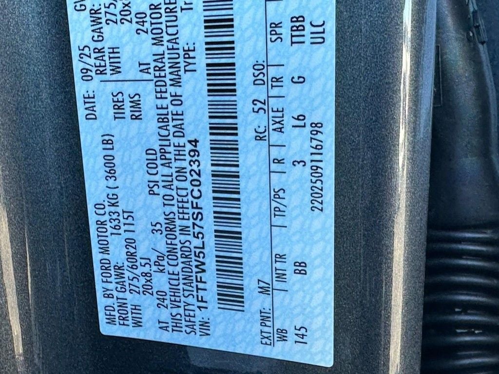 2025 Ford F-150 LARIAT