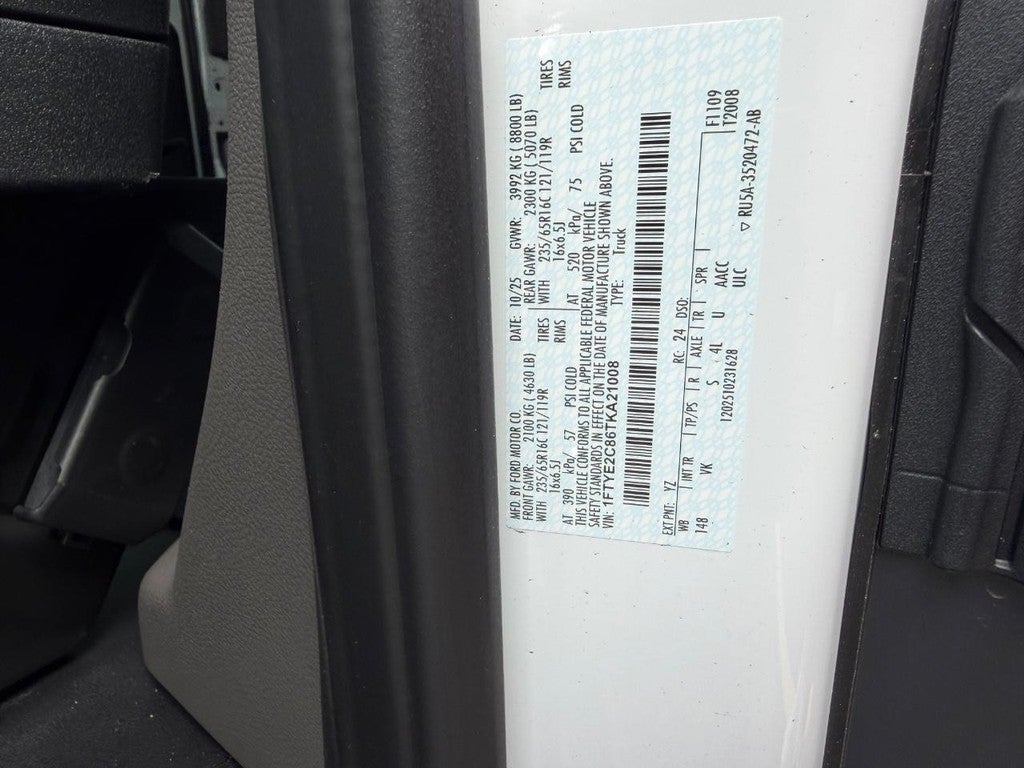 2026 Ford Transit Van Base