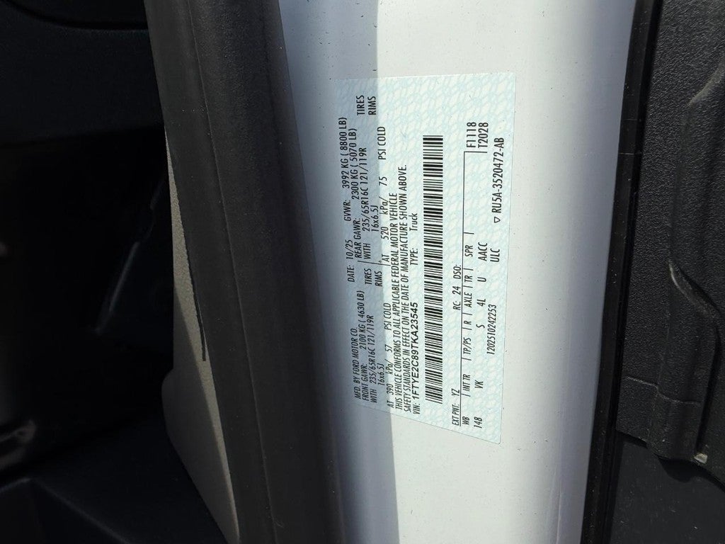 2026 Ford Transit Van Base