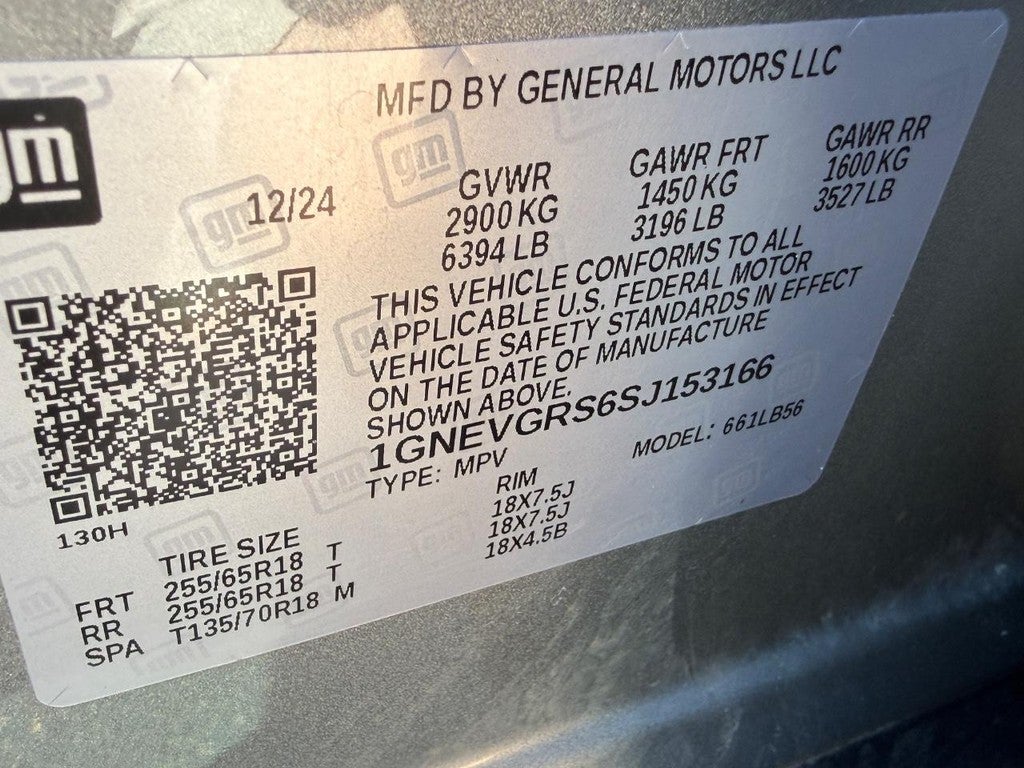 2025 Chevrolet Traverse AWD LT