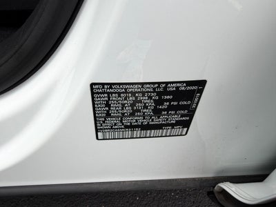2021 Volkswagen Atlas 3.6L V6 SEL