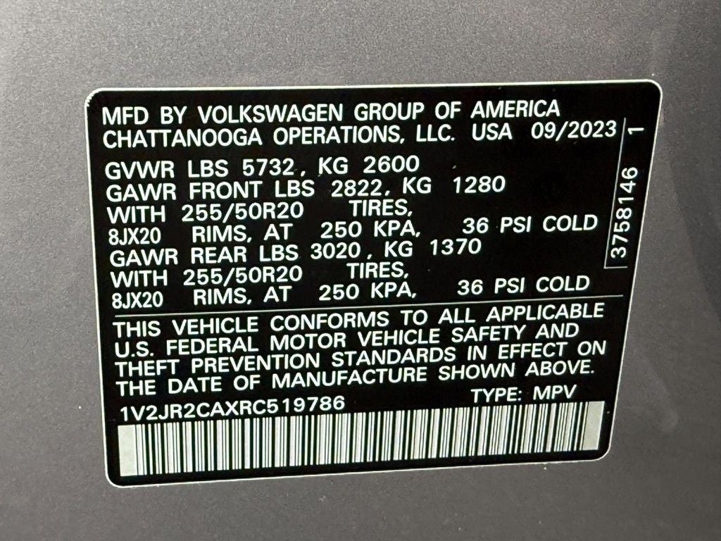 2024 Volkswagen Atlas 2.0T SE w/Technology