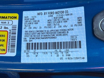 2025 Ford Bronco Sport Outer Banks