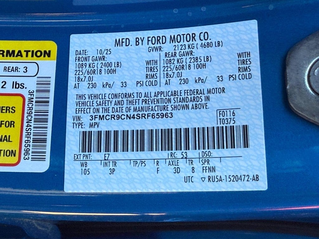 2025 Ford Bronco Sport Outer Banks