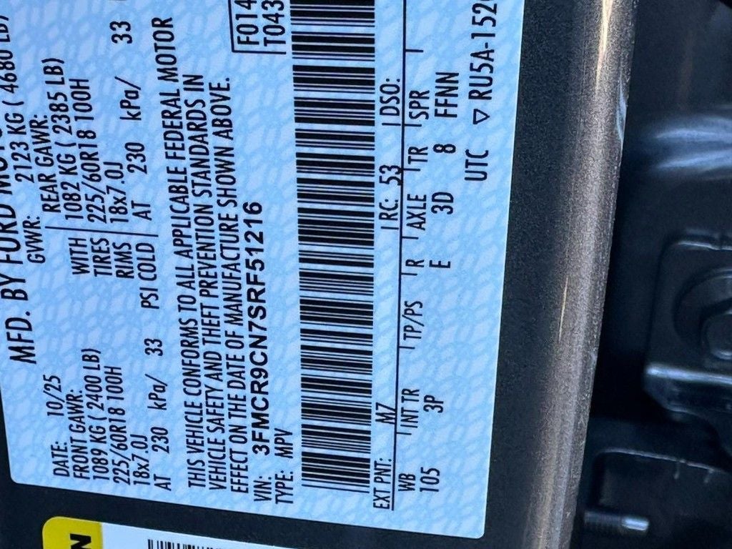 2025 Ford Bronco Sport Outer Banks