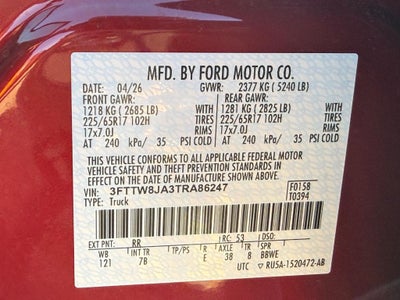2026 Ford Maverick XLT