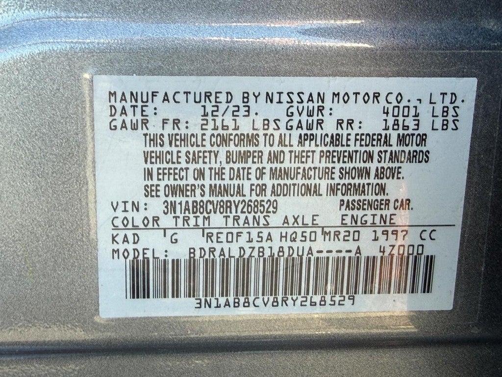 2024 Nissan Sentra SV