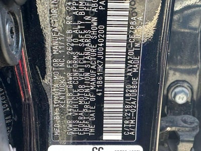 2018 Toyota Camry XSE