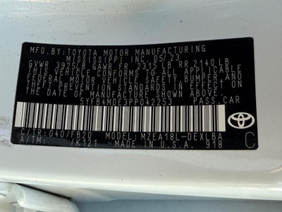 2023 Toyota Corolla LE