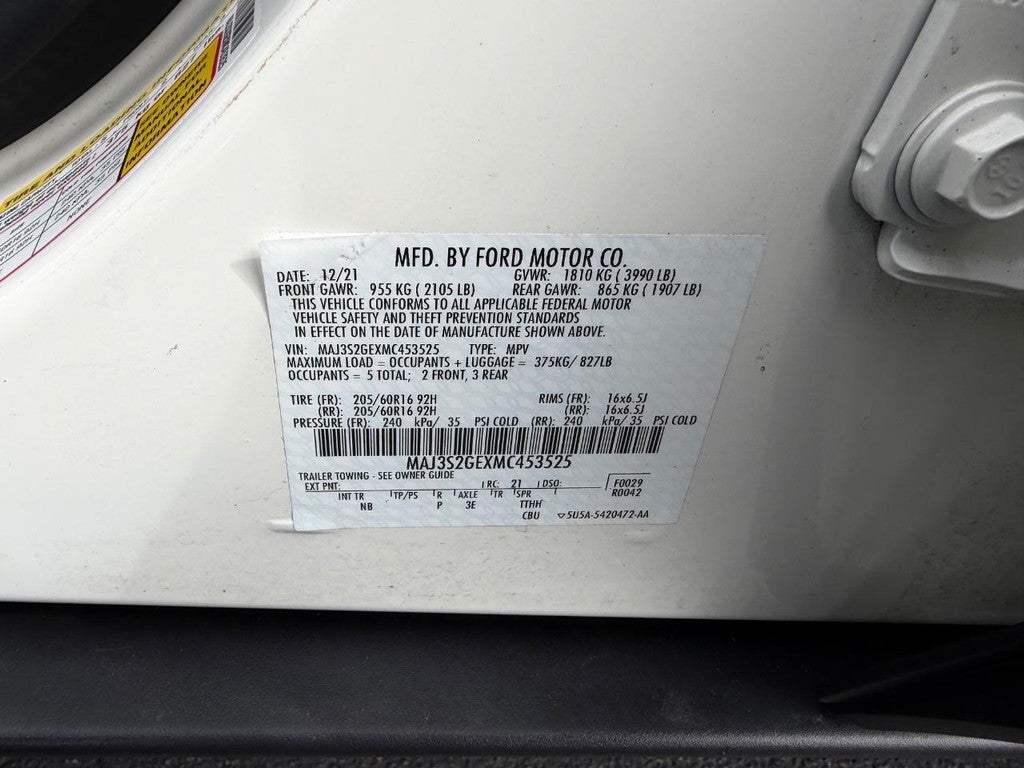 2021 Ford Ecosport SE