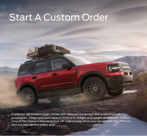 Start a custom order | Sam Scism Ford in Farmington MO