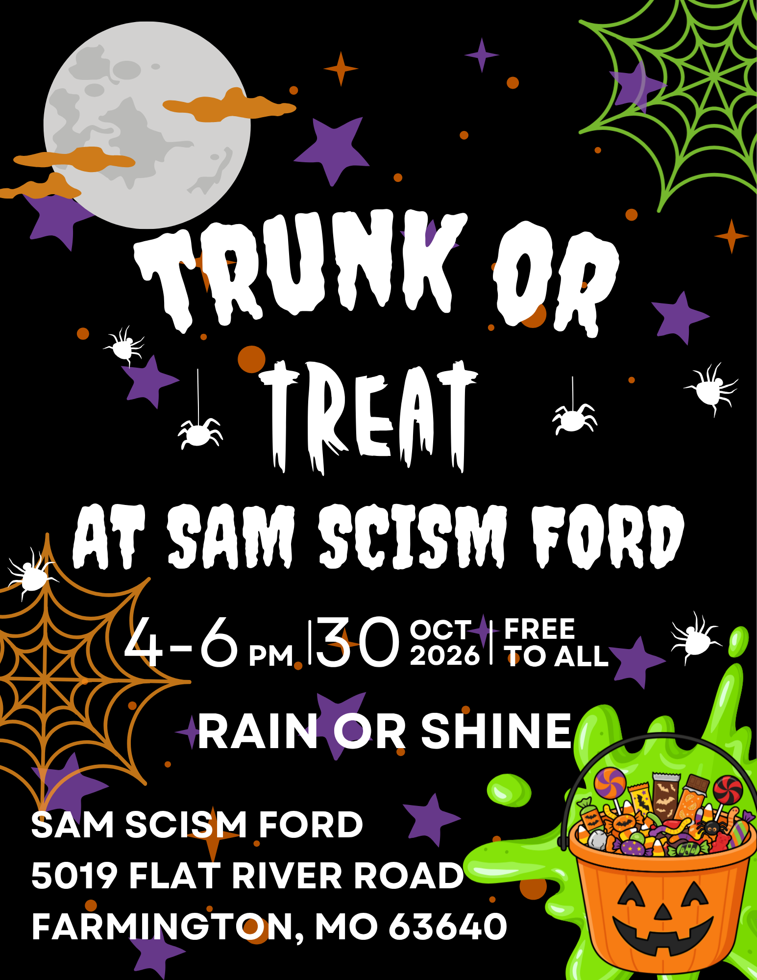 Trunk Or Treat At Sam Scism Ford