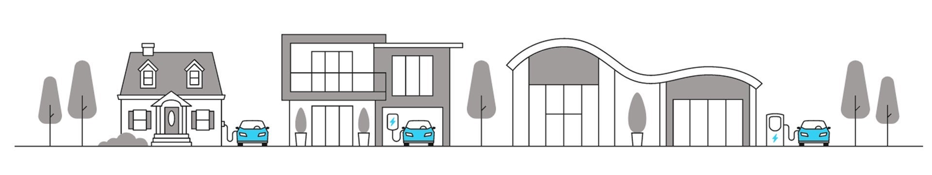 EVs charging at home