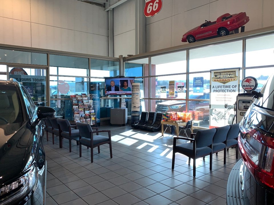 Sam Scism Service Waiting Area